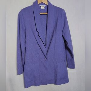 Custom Styled By Erminia Sz XL Women's Purple Blazer